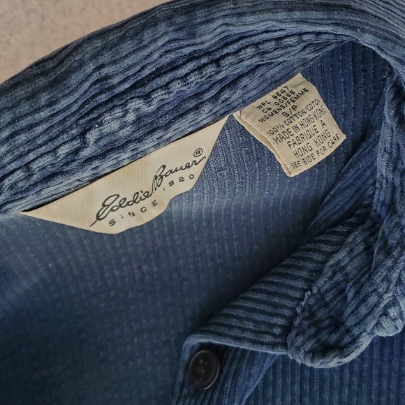 Eddie Bauer Corduroy Long Sleeve Shirt - Picture 3 of 3